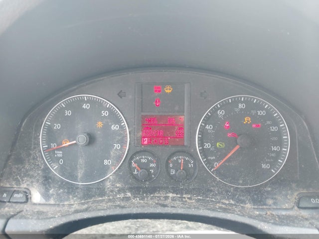 2009 Volkswagen Jetta Se მანქანა იყიდება აუქციონზე, vin: 3VWRZ71K19M130981, აუქციონის ნომერი: 45691140