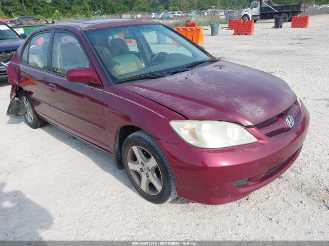2004 Honda Civic Ex მანქანა იყიდება აუქციონზე, vin: 2HGES26714H578188, აუქციონის ნომერი: 45691240