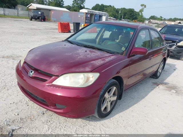 2004 Honda Civic Ex მანქანა იყიდება აუქციონზე, vin: 2HGES26714H578188, აუქციონის ნომერი: 45691240