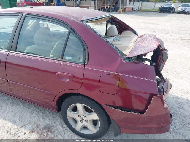 2004 Honda Civic Ex მანქანა იყიდება აუქციონზე, vin: 2HGES26714H578188, აუქციონის ნომერი: 45691240