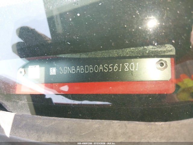 Продаж на аукціоні авто 2010 Chevrolet Hhr Lt, vin: 3GNBABDB0AS561801, номер лоту: 45691256