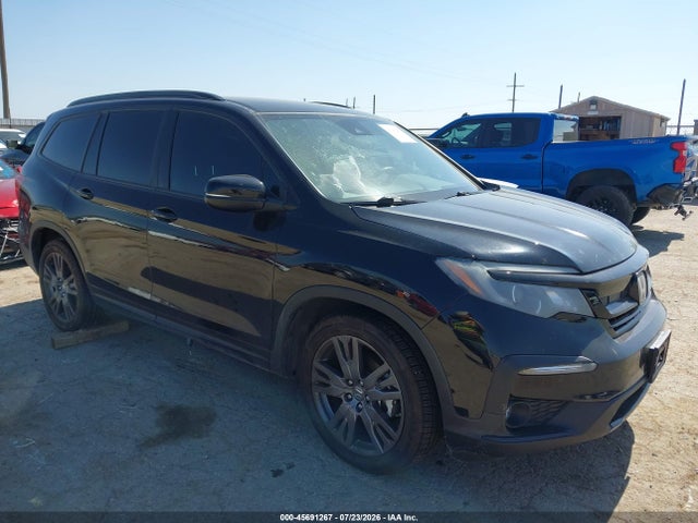 2022 Honda Pilot Awd Sport მანქანა იყიდება აუქციონზე, vin: 5FNYF6H36NB086961, აუქციონის ნომერი: 45691267
