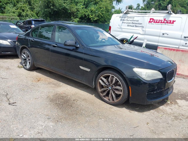 2012 Bmw 750i მანქანა იყიდება აუქციონზე, vin: WBAKA8C57CDS99587, აუქციონის ნომერი: 45691503