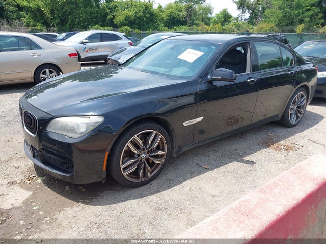 2012 Bmw 750i მანქანა იყიდება აუქციონზე, vin: WBAKA8C57CDS99587, აუქციონის ნომერი: 45691503
