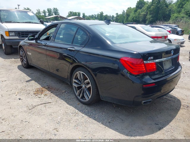 2012 Bmw 750i მანქანა იყიდება აუქციონზე, vin: WBAKA8C57CDS99587, აუქციონის ნომერი: 45691503