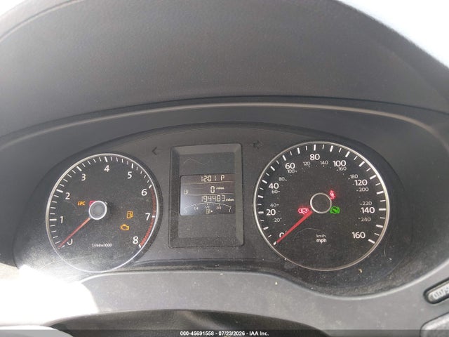2013 Volkswagen Jetta 2.5l Se მანქანა იყიდება აუქციონზე, vin: 3VWDP7AJ6DM286188, აუქციონის ნომერი: 45691558