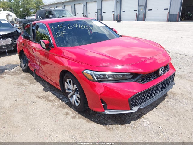 2026 Honda Civic Lx მანქანა იყიდება აუქციონზე, vin: 2HGFE2F23TH530514, აუქციონის ნომერი: 45691601