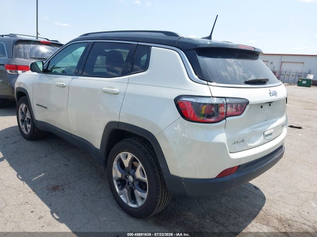 Aukcja sprzedaży 2020 Jeep Compass Limited 4x4, vin: 3C4NJDCB0LT132562, numer aukcji: 45691638