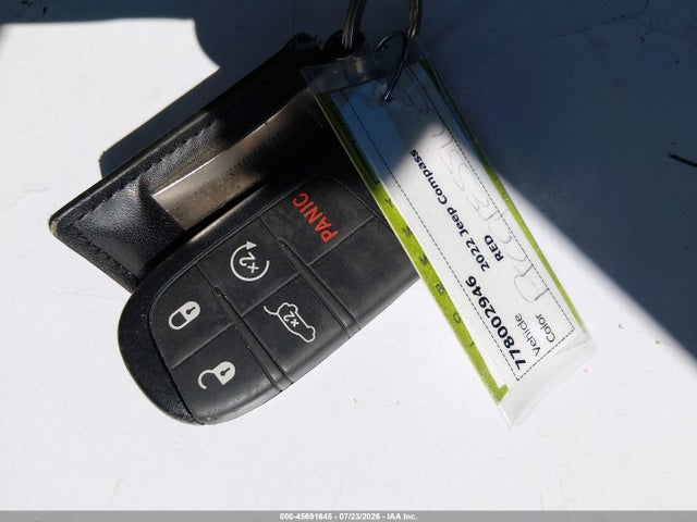 2022 Jeep Compass Limited 4x4 მანქანა იყიდება აუქციონზე, vin: 3C4NJDCB6NT147909, აუქციონის ნომერი: 45691645