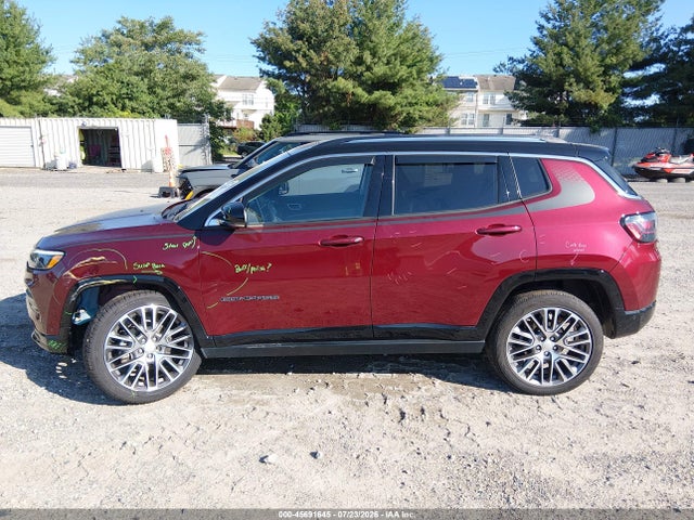 2022 Jeep Compass Limited 4x4 მანქანა იყიდება აუქციონზე, vin: 3C4NJDCB6NT147909, აუქციონის ნომერი: 45691645