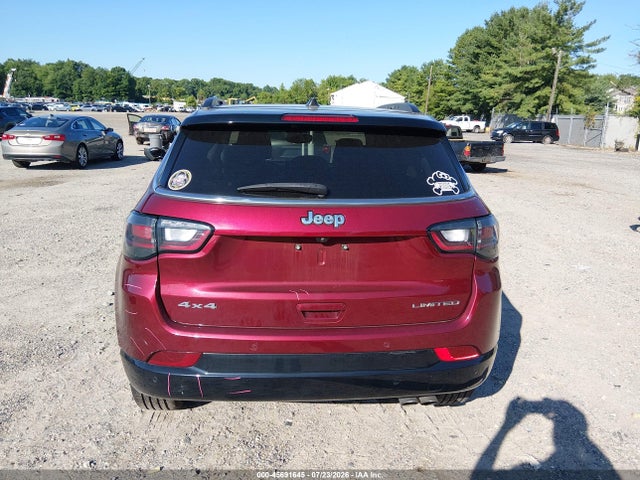 2022 Jeep Compass Limited 4x4 მანქანა იყიდება აუქციონზე, vin: 3C4NJDCB6NT147909, აუქციონის ნომერი: 45691645