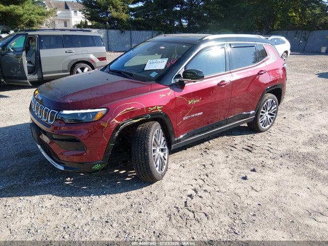 2022 Jeep Compass Limited 4x4 მანქანა იყიდება აუქციონზე, vin: 3C4NJDCB6NT147909, აუქციონის ნომერი: 45691645