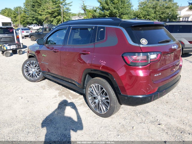 2022 Jeep Compass Limited 4x4 მანქანა იყიდება აუქციონზე, vin: 3C4NJDCB6NT147909, აუქციონის ნომერი: 45691645