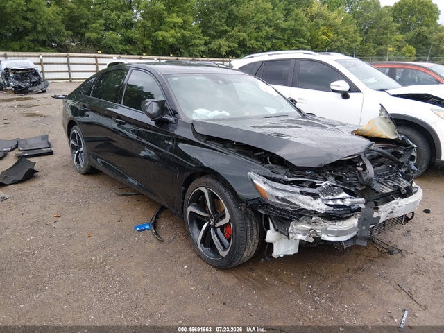 45691663 :رقم المزاد ، 1HGCV1F39NA001625 vin ، 2022 Honda Accord Sport مزاد بيع