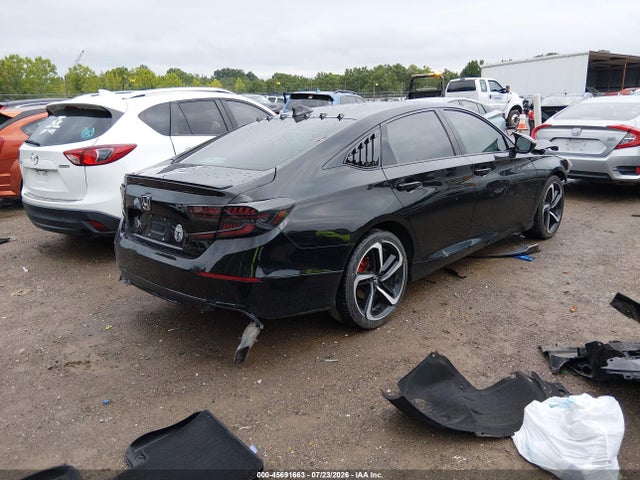 45691663 :رقم المزاد ، 1HGCV1F39NA001625 vin ، 2022 Honda Accord Sport مزاد بيع