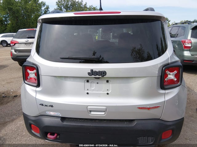 Продажа на аукционе авто 2018 Jeep Renegade Trailhawk 4x4, vin: ZACCJBCB2JPG72592, номер лота: 45691840