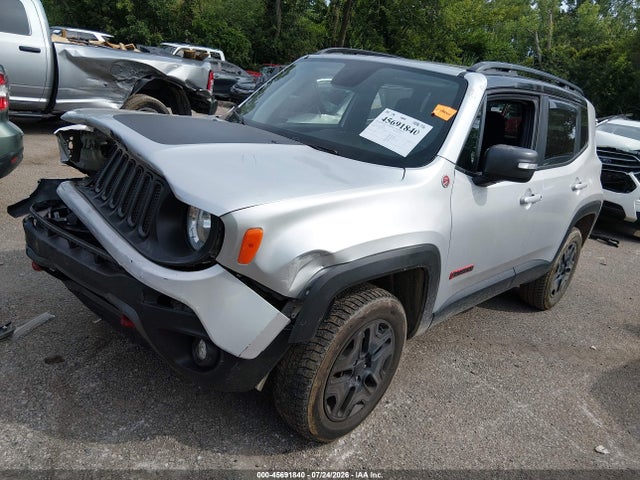Продажа на аукционе авто 2018 Jeep Renegade Trailhawk 4x4, vin: ZACCJBCB2JPG72592, номер лота: 45691840