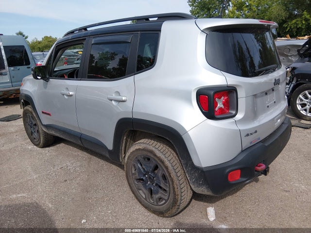 Продажа на аукционе авто 2018 Jeep Renegade Trailhawk 4x4, vin: ZACCJBCB2JPG72592, номер лота: 45691840