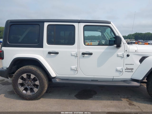 2018 Jeep Wrangler Unlimited Sahara მანქანა იყიდება აუქციონზე, vin: 1C4HJXEG4JW114354, აუქციონის ნომერი: 45691845