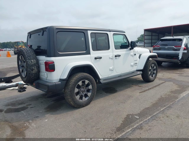 2018 Jeep Wrangler Unlimited Sahara მანქანა იყიდება აუქციონზე, vin: 1C4HJXEG4JW114354, აუქციონის ნომერი: 45691845