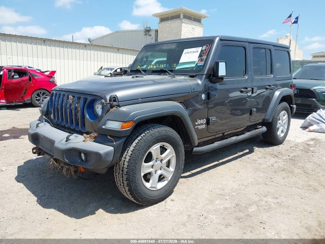 1C4HJXDG2JW117111 Jeep Wrangler Unlimited Sport S 4x4