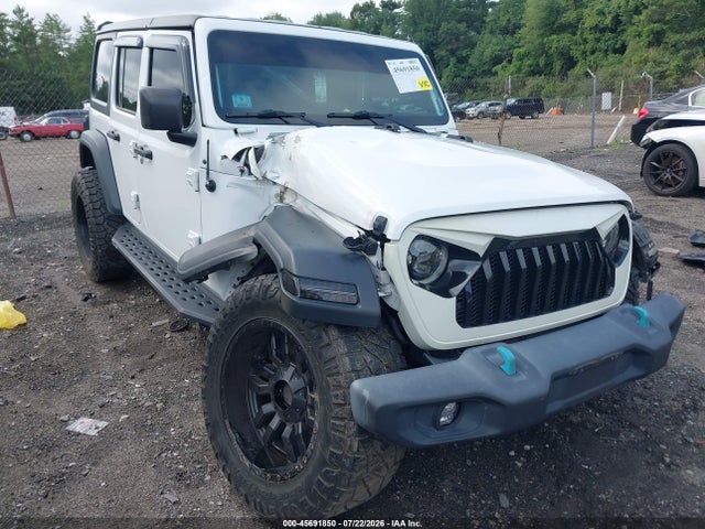 2019 Jeep Wrangler Unlimited Sport S 4x4 მანქანა იყიდება აუქციონზე, vin: 1C4HJXDN1KW683552, აუქციონის ნომერი: 45691850