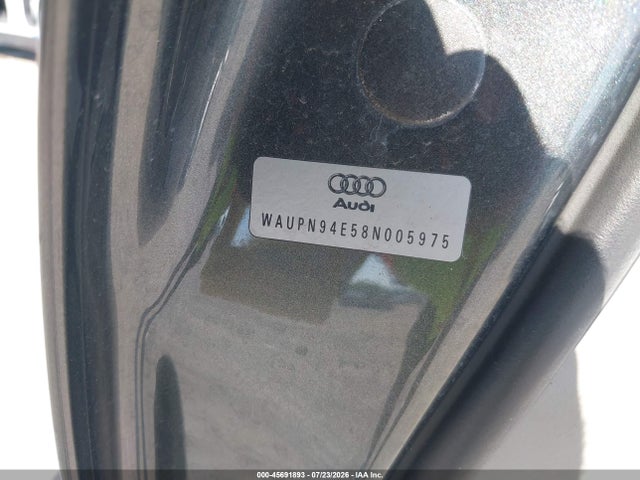 Aukcja sprzedaży 2008 Audi S8 5.2, vin: WAUPN94E58N005975, numer aukcji: 45691893