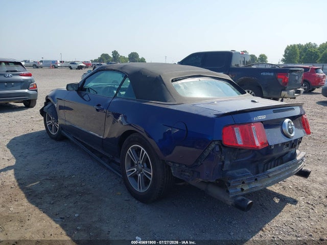 2012 Ford Mustang V6 Premium მანქანა იყიდება აუქციონზე, vin: 1ZVBP8EM5C5279612, აუქციონის ნომერი: 45691900