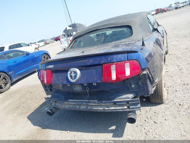 2012 Ford Mustang V6 Premium მანქანა იყიდება აუქციონზე, vin: 1ZVBP8EM5C5279612, აუქციონის ნომერი: 45691900