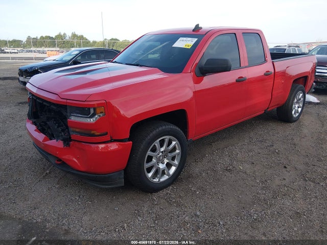 2018 Chevrolet Silverado 1500 Custom მანქანა იყიდება აუქციონზე, vin: 1GCRCPEC7JZ353164, აუქციონის ნომერი: 45691970
