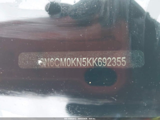 Auction sale of the 2019 Nissan Nv200 Sv, vin: 3N6CM0KN5KK692355, lot number: 45692012