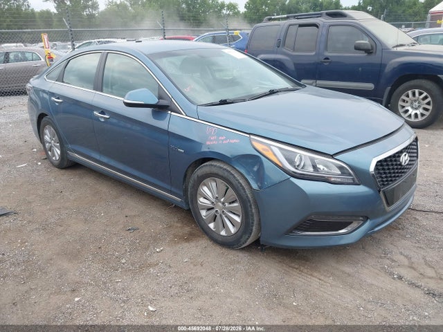 2016 Hyundai Sonata Hybrid Se მანქანა იყიდება აუქციონზე, vin: KMHE24L10GA016274, აუქციონის ნომერი: 45692048
