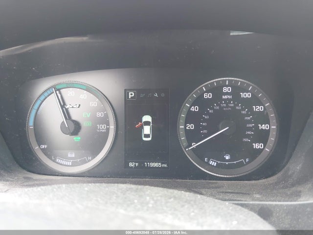 Aukcja sprzedaży 2016 Hyundai Sonata Hybrid Se, vin: KMHE24L10GA016274, numer aukcji: 45692048