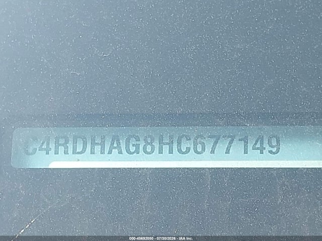 Aukcja sprzedaży 2017 Dodge Durango Sxt Rwd, vin: 1C4RDHAG8HC677149, numer aukcji: 45692050