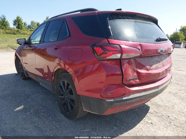 2022 Chevrolet Equinox Awd Rs მანქანა იყიდება აუქციონზე, vin: 2GNAXWEV3N6112059, აუქციონის ნომერი: 45692060
