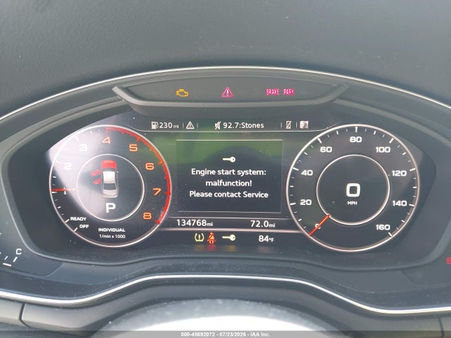 Продаж на аукціоні авто 2017 Audi A4 Season Of Audi Ultra Premium, vin: WAUKMAF47HN056798, номер лоту: 45692072