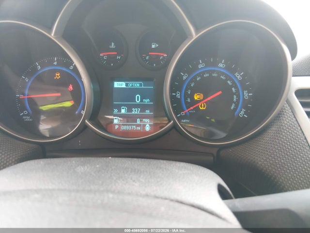 Продажа на аукционе авто 2015 Chevrolet Cruze 1lt Auto, vin: 1G1PC5SB9F7213104, номер лота: 45692098