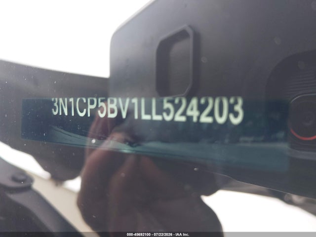 3N1CP5BV1LL524203 Nissan Kicks S Xtronic Cvt