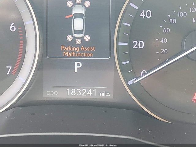 45692126 :رقم المزاد ، JTHBK1GG2G2236304 vin ، 2016 Lexus Es 350 مزاد بيع