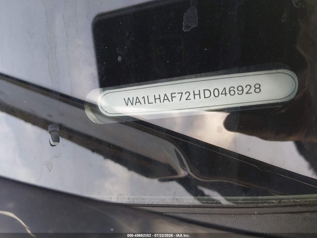 Продаж на аукціоні авто 2017 Audi Q7 2.0t Premium, vin: WA1LHAF72HD046928, номер лоту: 45692352
