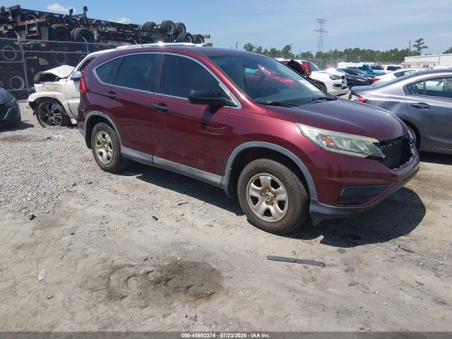45692374 :رقم المزاد ، 2HKRM3H39FH538588 vin ، 2015 Honda Cr-v Lx مزاد بيع