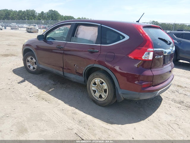 45692374 :رقم المزاد ، 2HKRM3H39FH538588 vin ، 2015 Honda Cr-v Lx مزاد بيع