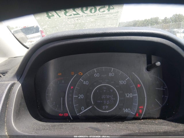 45692374 :رقم المزاد ، 2HKRM3H39FH538588 vin ، 2015 Honda Cr-v Lx مزاد بيع