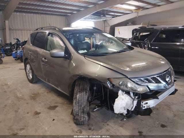 Auction sale of the 2012 Nissan Murano Sl, vin: JN8AZ1MU3CW103920, lot number: 45692379