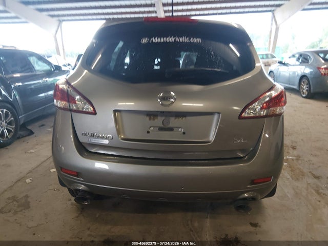 Продажа на аукционе авто 2012 Nissan Murano Sl, vin: JN8AZ1MU3CW103920, номер лота: 45692379