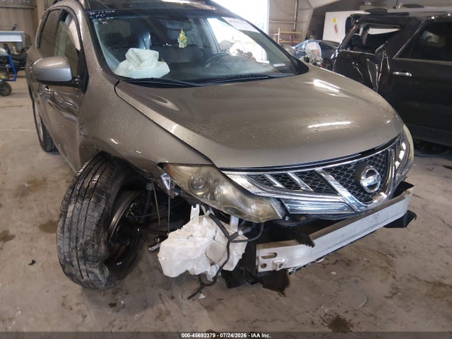 Продажа на аукционе авто 2012 Nissan Murano Sl, vin: JN8AZ1MU3CW103920, номер лота: 45692379