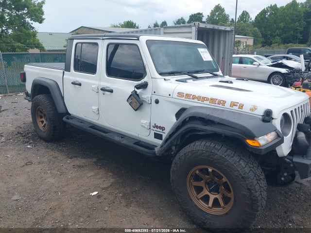 45692393 :رقم المزاد ، 1C6JJTBG2NL167048 vin ، 2022 Jeep Gladiator Rubicon 4x4 مزاد بيع
