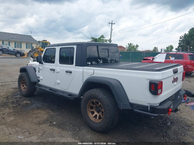 45692393 :رقم المزاد ، 1C6JJTBG2NL167048 vin ، 2022 Jeep Gladiator Rubicon 4x4 مزاد بيع