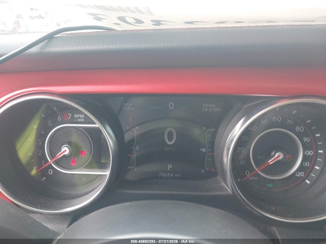 45692393 :رقم المزاد ، 1C6JJTBG2NL167048 vin ، 2022 Jeep Gladiator Rubicon 4x4 مزاد بيع