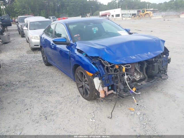 Продаж на аукціоні авто 2019 Honda Civic Sport, vin: 2HGFC2F80KH596849, номер лоту: 45692404